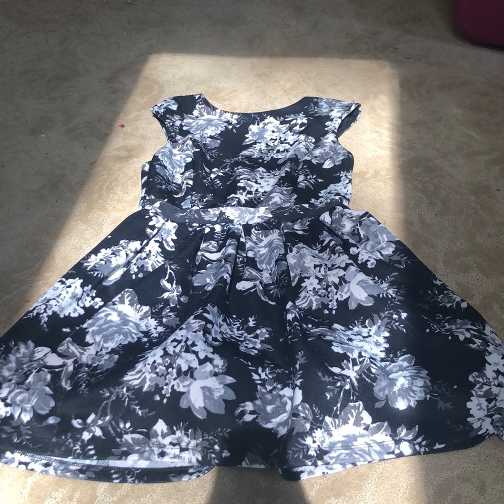 black dress